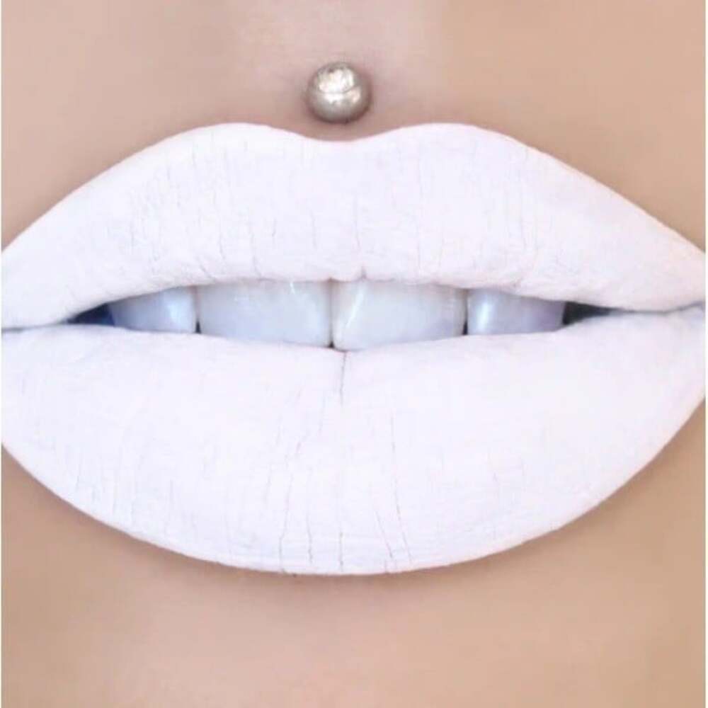Jeffree Star Velour Liquid Lipstick Drug Lord White Matte Full Size 0.19 Fl. Oz